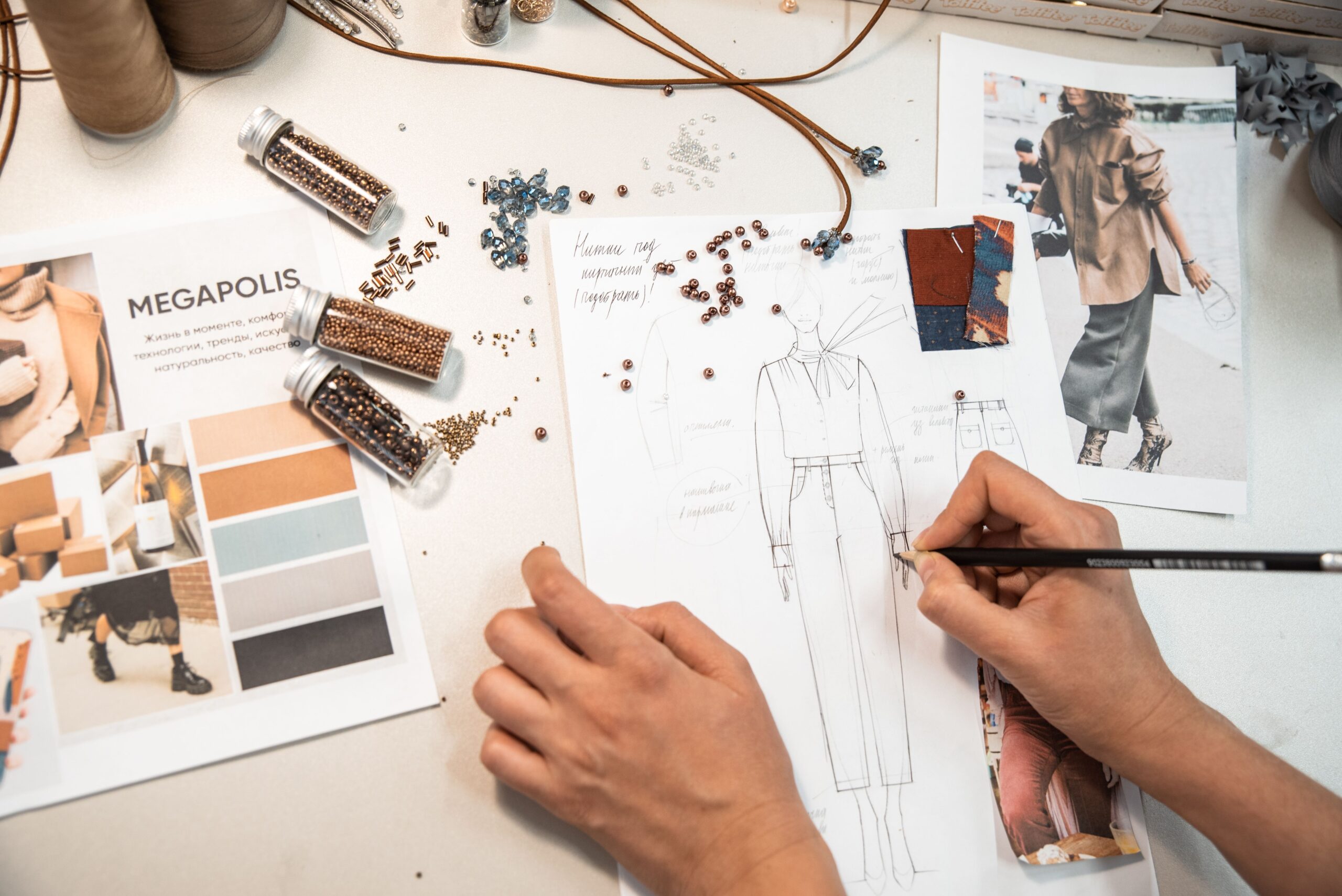 hacer un portfolio de moda